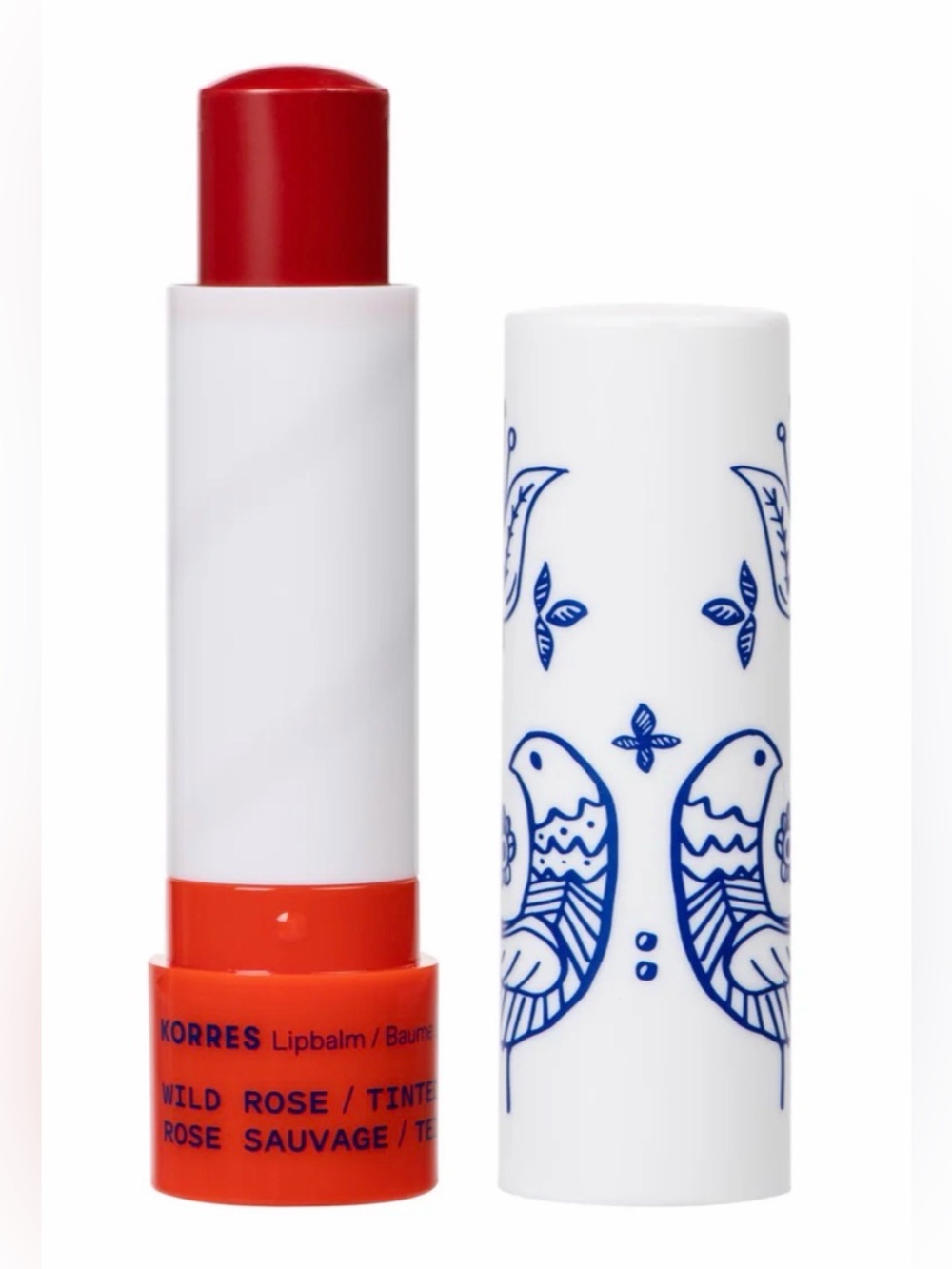 Korres Wild Rose Tinted Lip Balm NWT Hydrating Rosy Tint